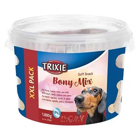 Soft Snack Bony MIX XXL - wołowina, jagnięcina, kurczak, dziczyzna 1800 g